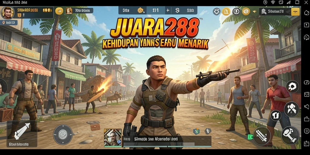 Tampilan gameplay JUARA288 yang menarik dan interaktif.
