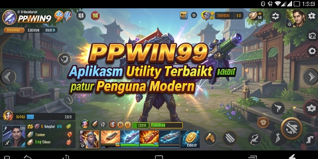 Tampilan antarmuka PPWIN99 yang user-friendly dan fitur lengkap.