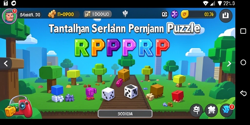 Screenshot gameplay RPRPRP yang menunjukkan tantangan menarik dan grafis yang menawan.
