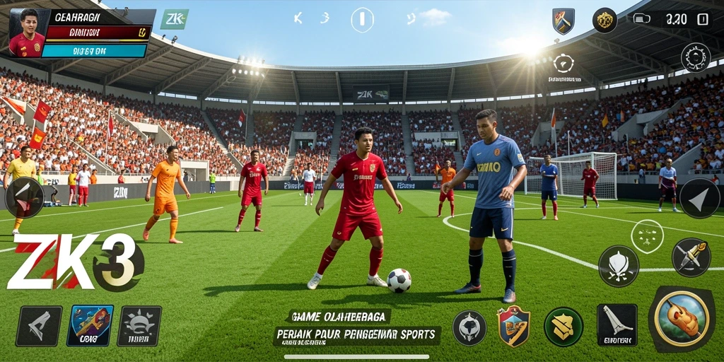Gameplay menarik dan menegangkan di ZK3 dengan teman-teman.